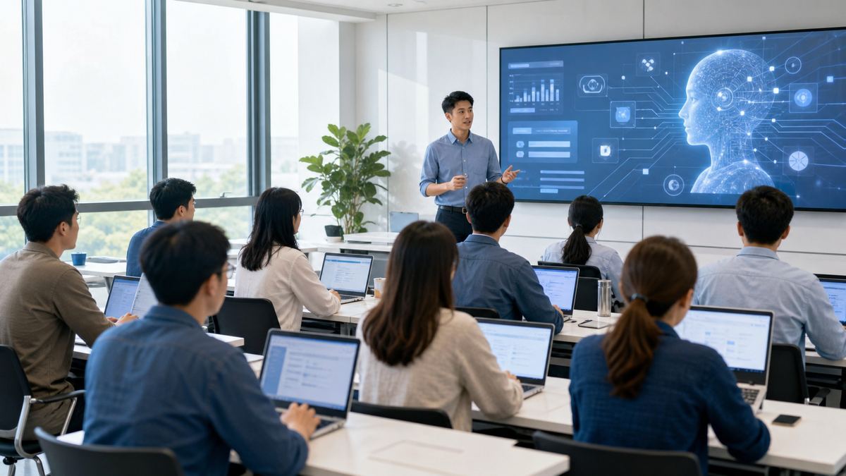 AI应用教学适合哪些人？办公提效、资料整理和岗位场景怎么学